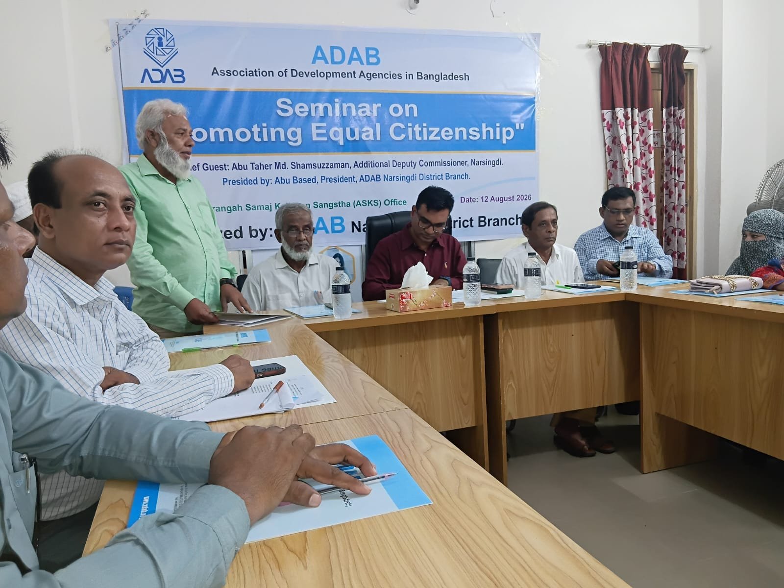 ADAB equal-citizenship seminar; panel.